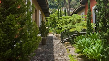 Overnattingsstedets uteområder