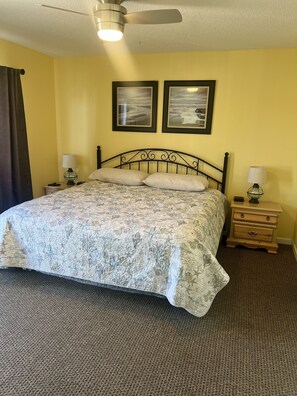5 bedrooms, iron/ironing board, free WiFi, bed sheets - Ocean Isle Beach House with Private Pool, Pet Friendly, Walk to the Beach 800ft (Ocean Isle Beach)