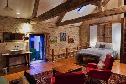 Romantic Home in Medieval Village Where 'Chocolat' was Filmed