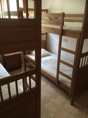 2 bedrooms, iron/ironing board, travel crib, WiFi