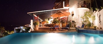 Stunning private infinity pool overlooking ocean!