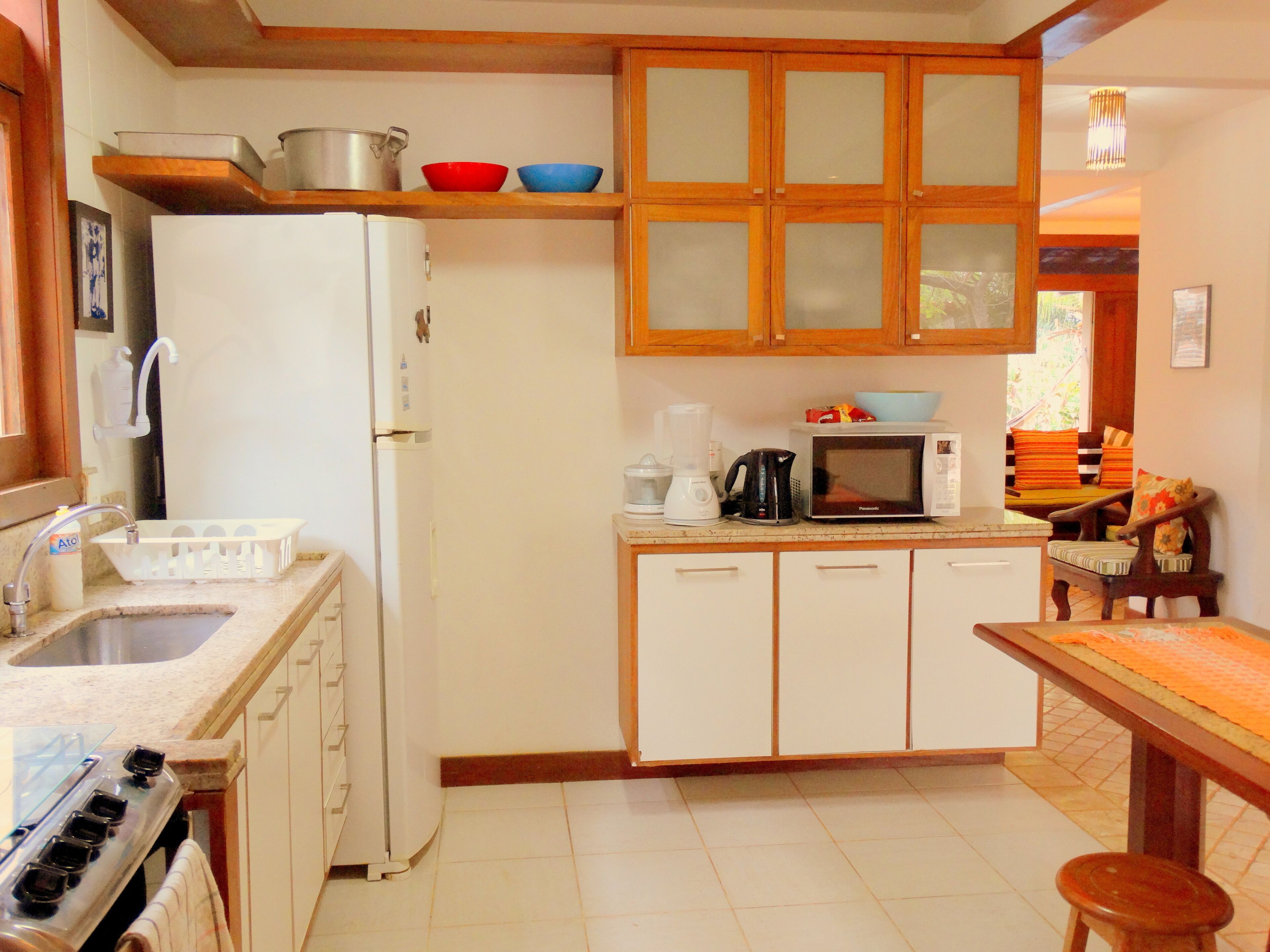 House in the center of Praia do Forte - Bed & breakfast, bedrooms clean included