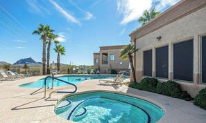 Et oppvarmet basseng