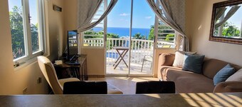 Puntas 1 BR Condo w / Ocean View, AC, Wi-Fi, Puntas Rincon 