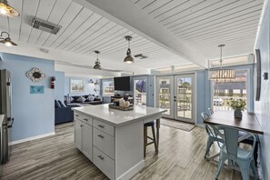 Interior - Beach Cottage with Big Yard & Ocean Views (Galveston)