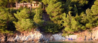 Traditionelle Villa Seagullstone mit Privatstrand und herrlicher Aussicht