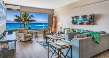 UPGRADED-Sands of Kahana #326 OCEANFRONT, 2 Bd Rooms, AC, amazing view, sleeps 6