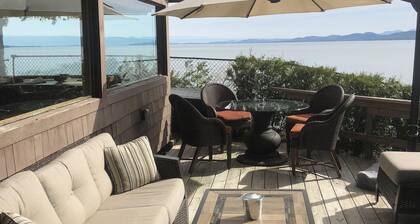 Welcome to Cedar Ledge! 270 Degree View of Lake Champlain