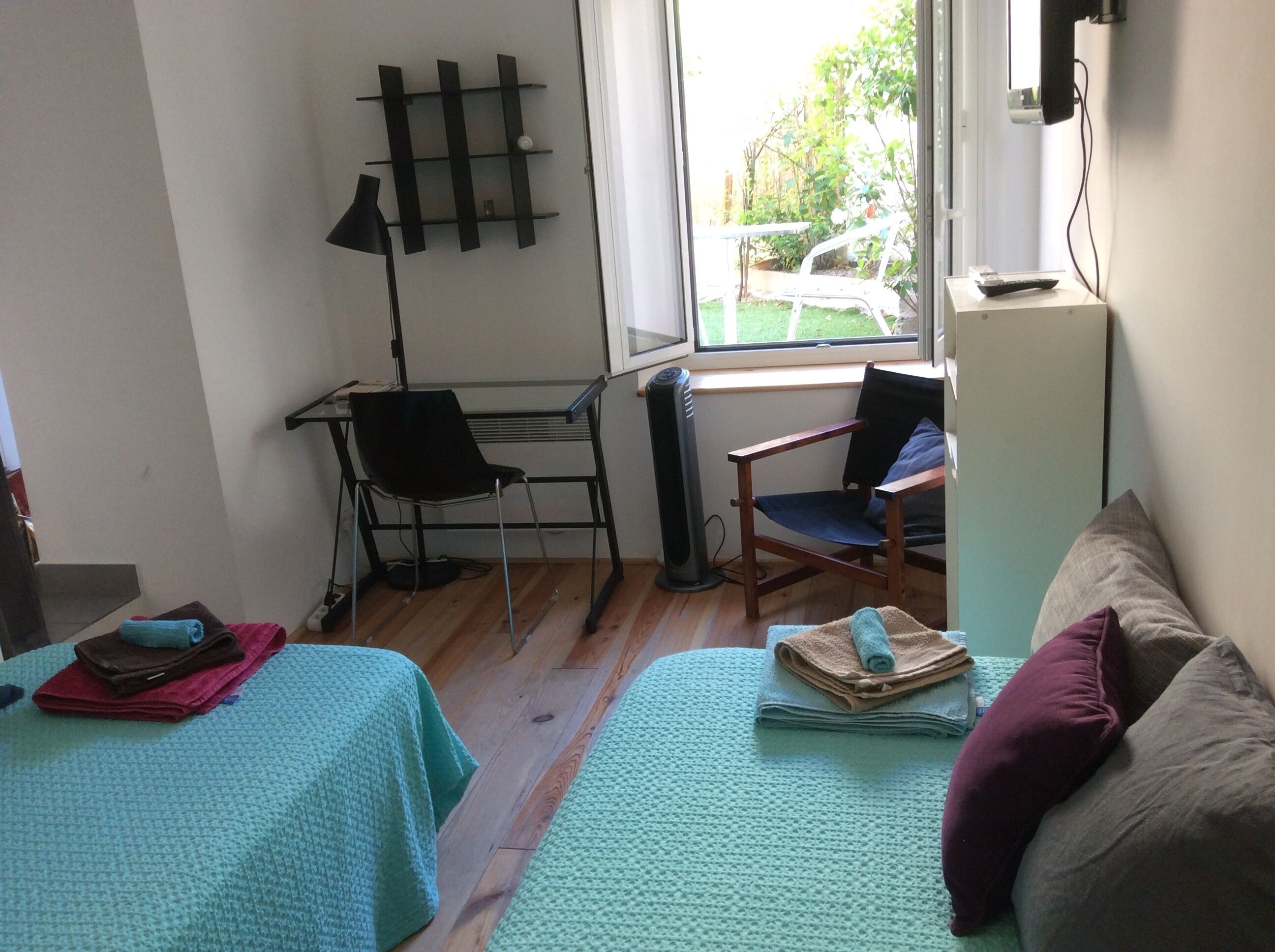 Charming Studio with garden, Cannes center, Palais des Festivals, air conditioning