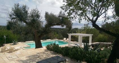 'Soul of Puglia' - A Rural Gem 3BR/3BA, A/C, WiFi, Hilltop w/ POOL & Views