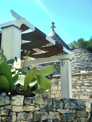 Exterior detail - 'Soul of Puglia' - A Rural Gem 3BR/3BA, A/C, WiFi, Hilltop w/ POOL & Views (Ostuni / Brindisi)
