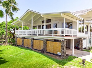 Exterior - Hale Ola Kai - a 3br/3ba home a block from the beach in Hanalei (Hanalei)