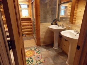 Shower, towels