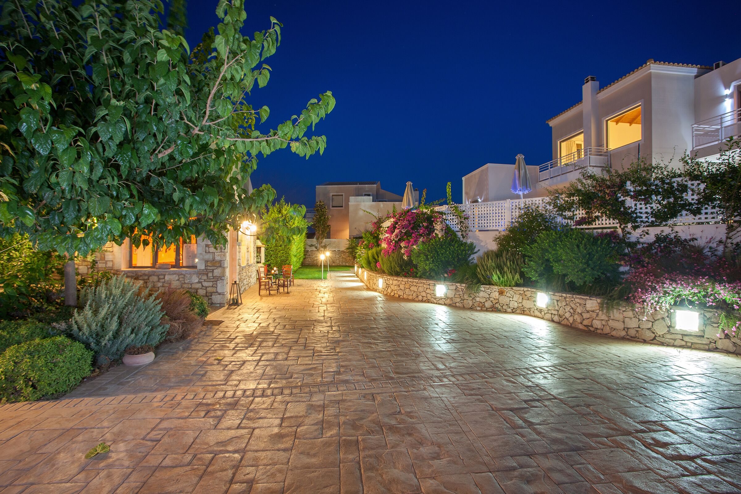 Overnattingsstedets uteområder