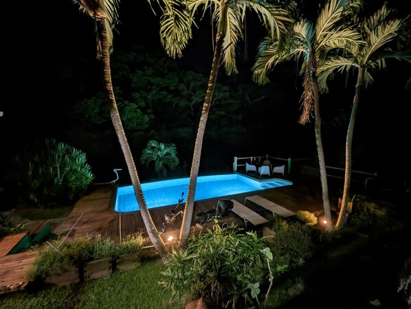 Udendørs pool, opvarmet pool