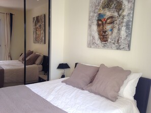 2 Schlafzimmer, Bügeleisen/Bügelbrett, kostenloses WLAN, Bettwäsche