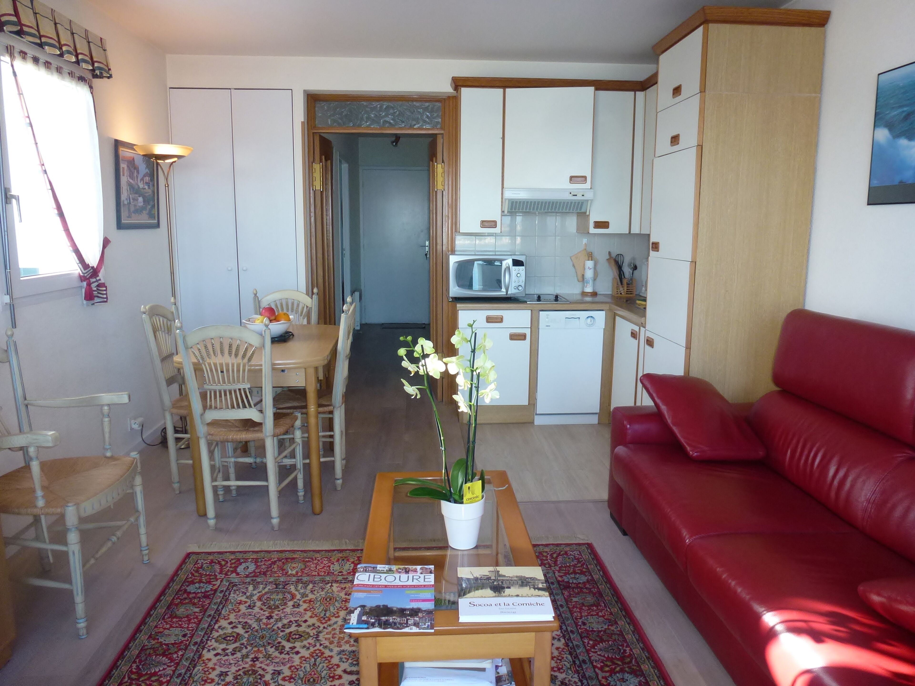 Apartment with sea view, facing the fort of Socoa and the bay of St Jean de Luz 3 *