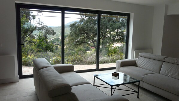 TV, peis, DVD-spiller og bordtennis