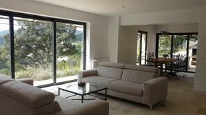 TV, fireplace, DVD player, ping pong