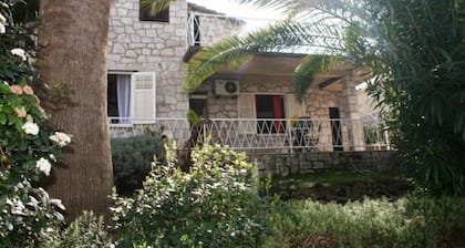 Villa with seaside views from top terrace and garden