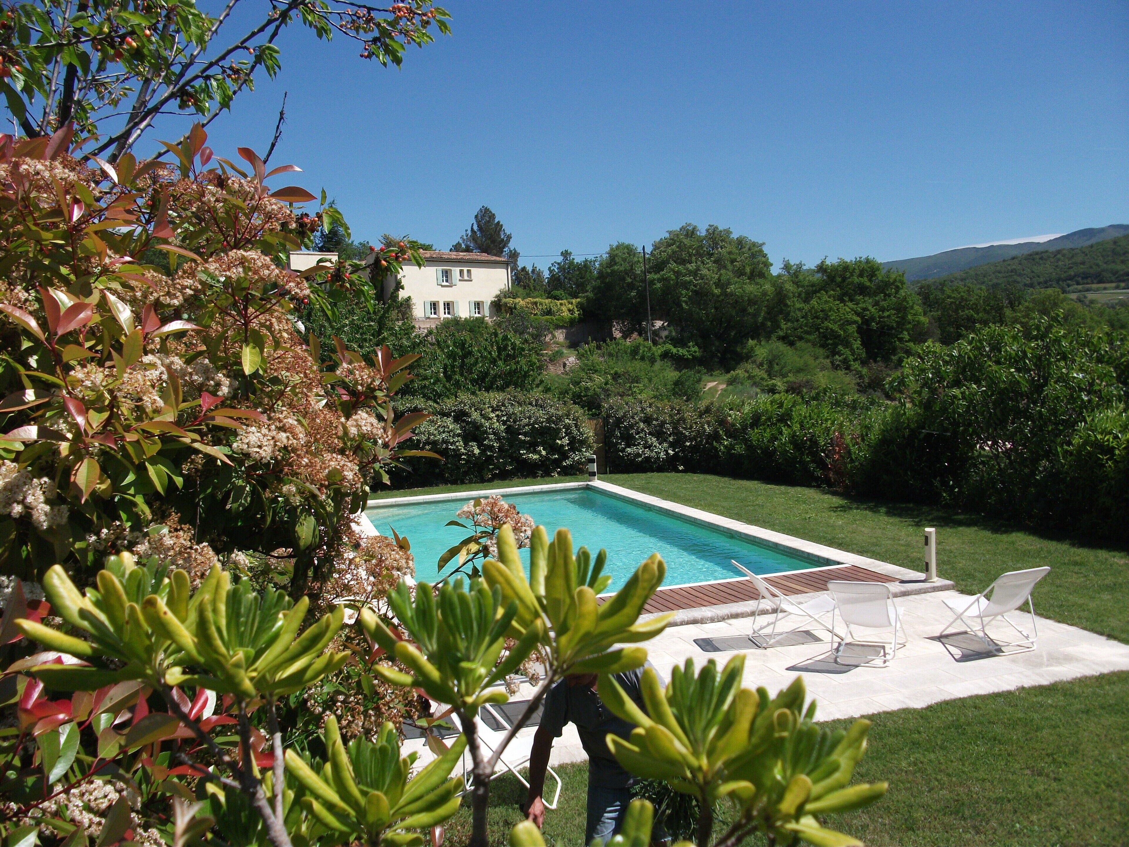 Alberca al aire libre 