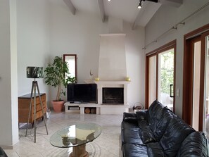 TV, fireplace, DVD player, stereo - Your holidays in the heart of the Pays de Cézanne, Aix en Provence (Bouc-Bel-Air)