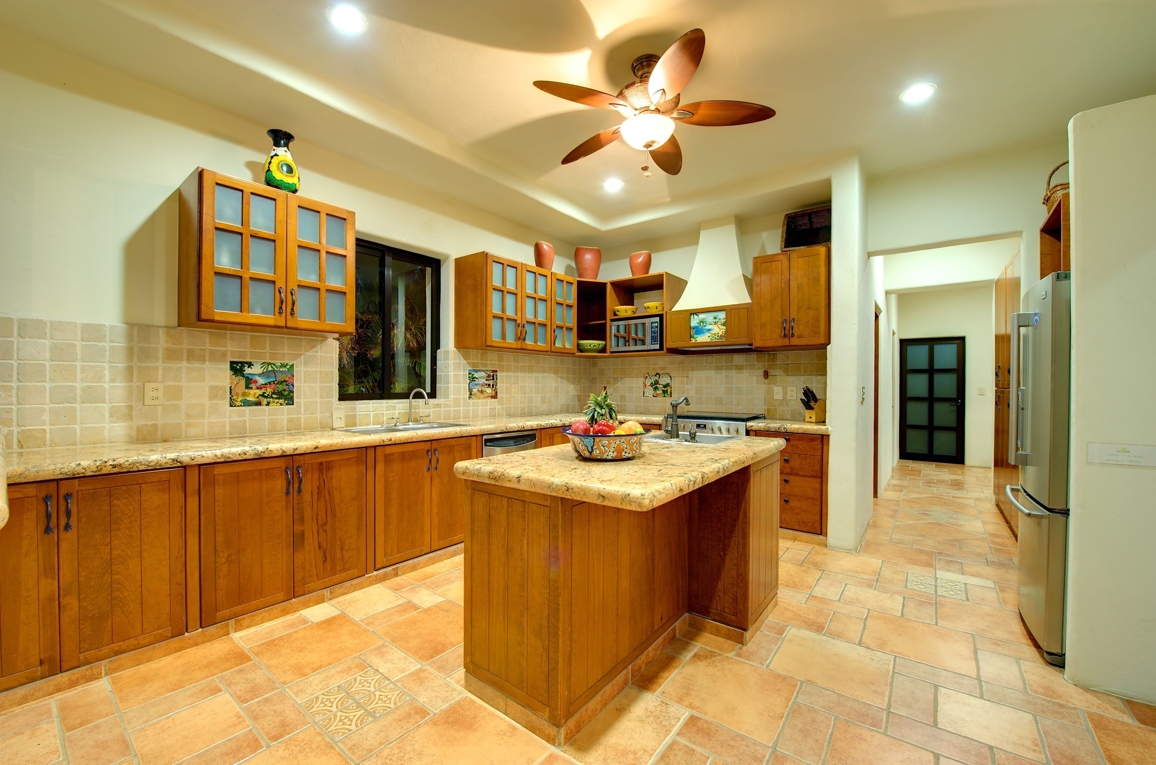 Oceanfront Beach View Villa on Violin Bay near Santa Cruz