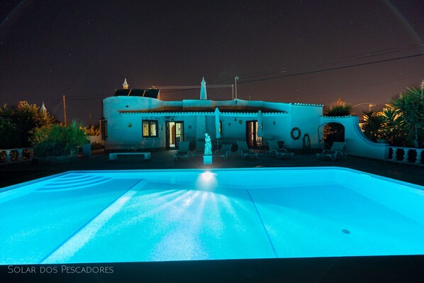 Alberca al aire libre 