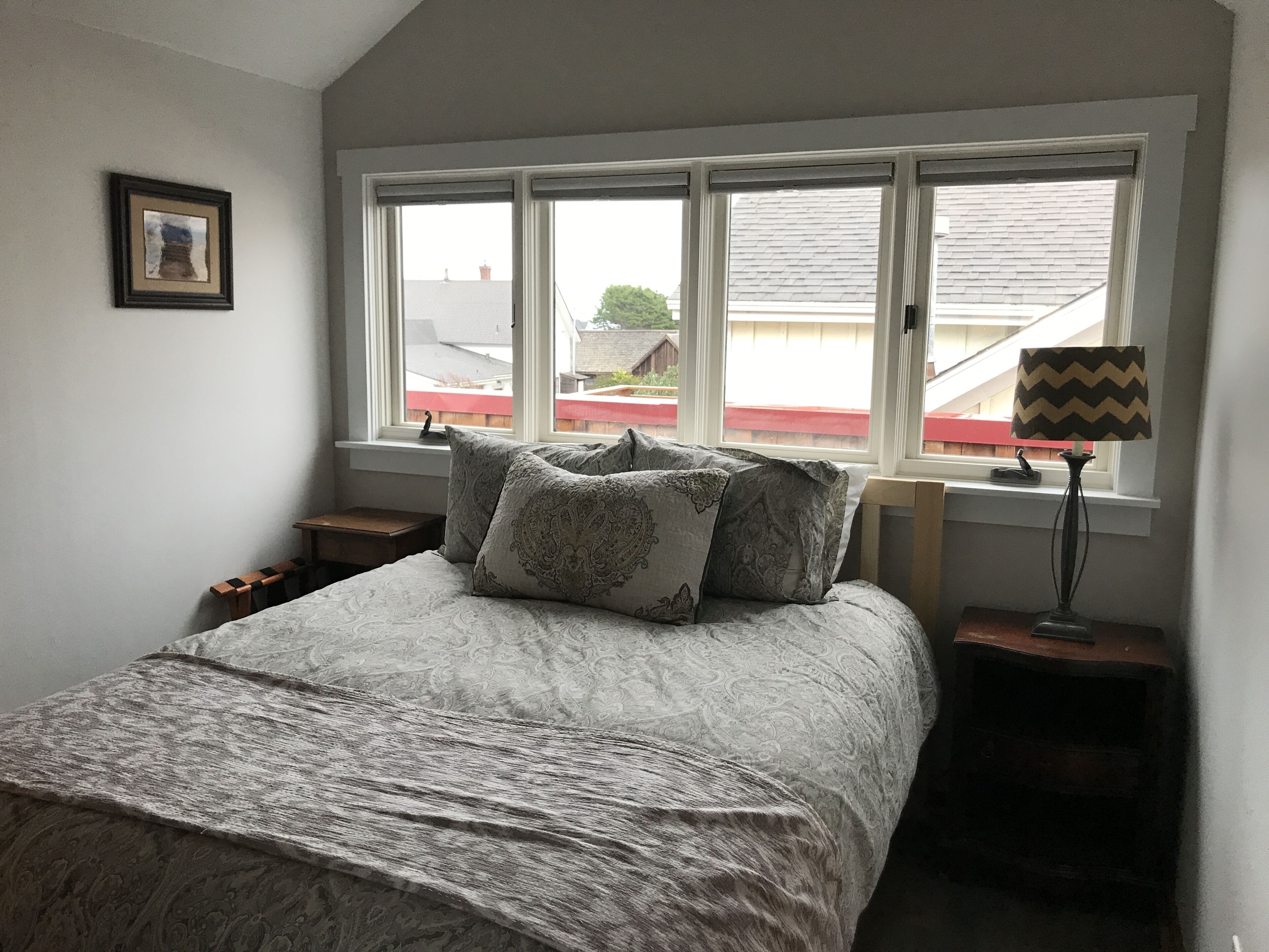 The Village Bungalow is a spacious second story one plus bedroom flat.