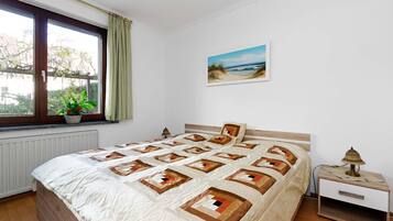 1 chambre, bureau, Wi-Fi, draps fournis