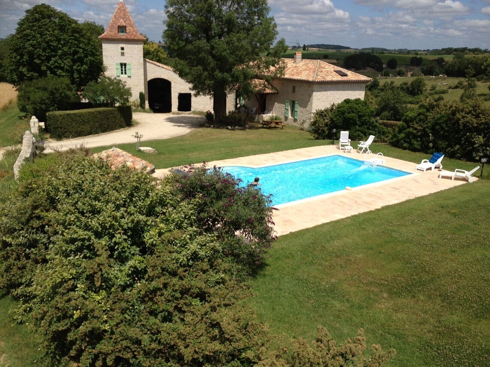 Charming cottage and private pool classified 3 ears, in the heart of the country of Quercy