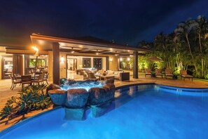 Piscine chauffée