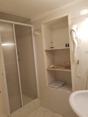 Shower, hair dryer, bidet