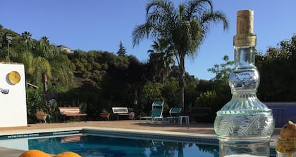 Rural House Vacation in Andalusia Spain, Coin (Málaga - Costa del Sol), in nature, qualit, with private swimming pool and gardens 5000 m2