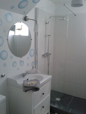 Dusche, Handtücher