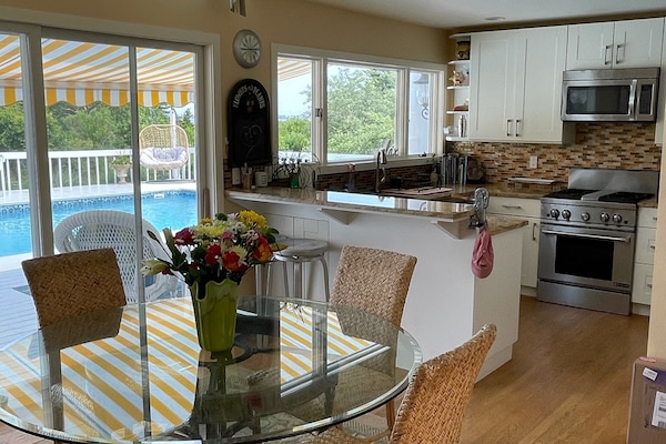 Dining room with 60” table