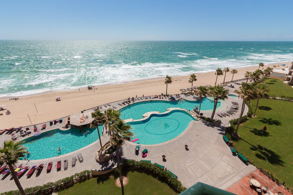 Een verwarmd zwembad