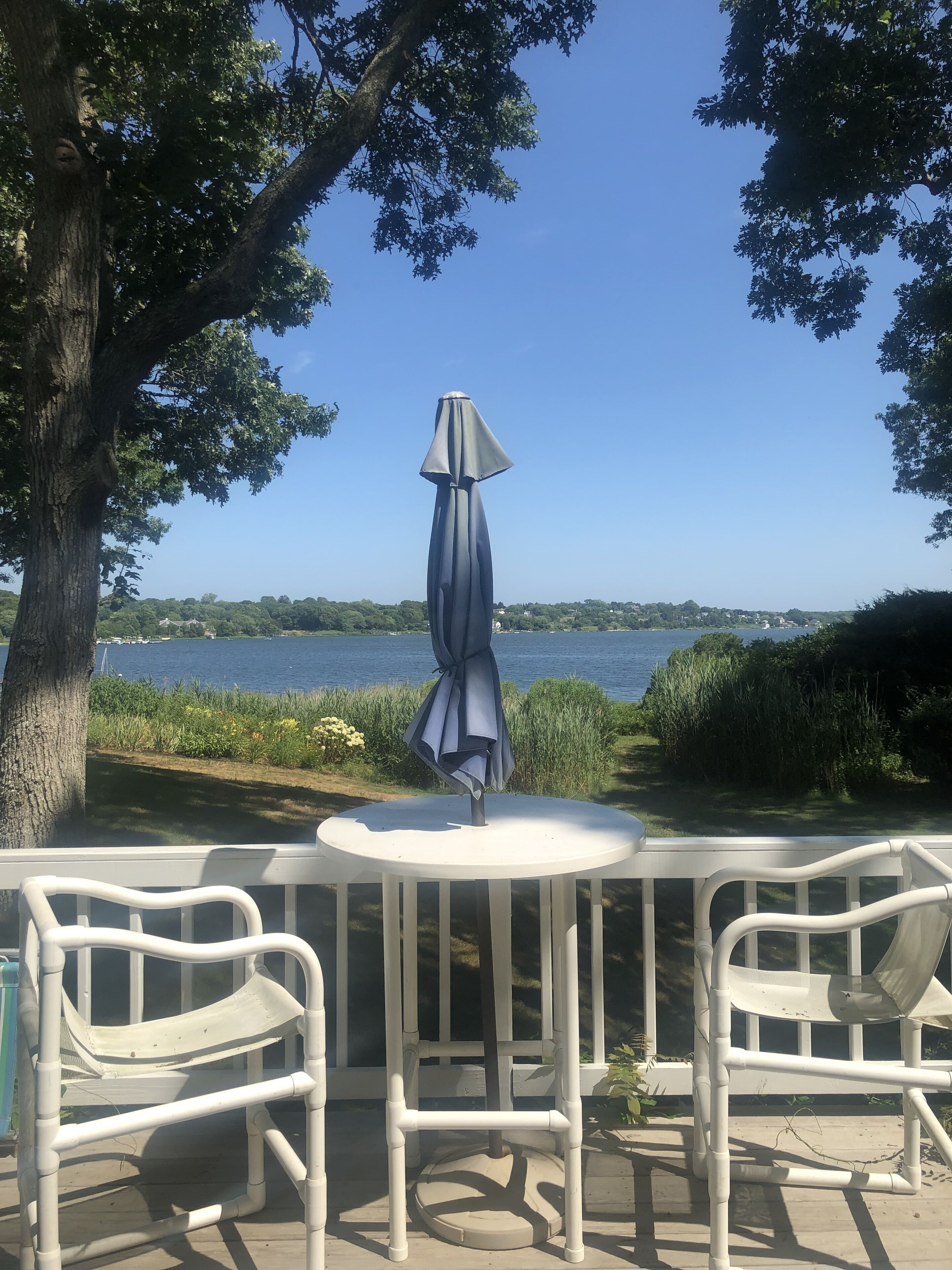 On the deck
