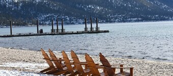 Gorgeous, 100% ombygd, Tahoe Condo, gange til strender og Hyatt