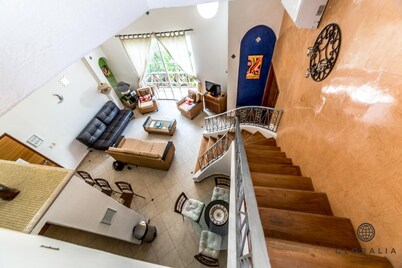 Best Location! Beautiful, spacious, and private penthouse 1 block to Mamitas!