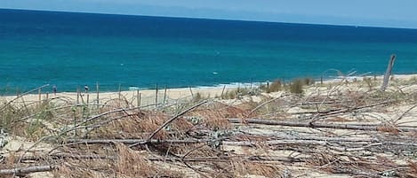 Una spiaggia nelle vicinanze