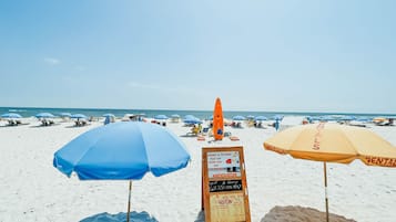 Na praia