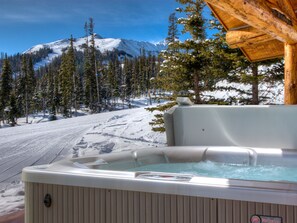 Idromassaggio all'aperto