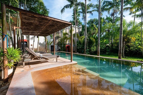 Private Pool area behind Casa Vieja
