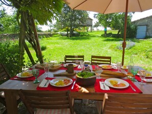 Restauration en plein air