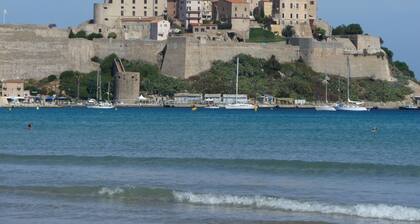 Belle villa proche de calvi sur terrain privé avec piscine privée