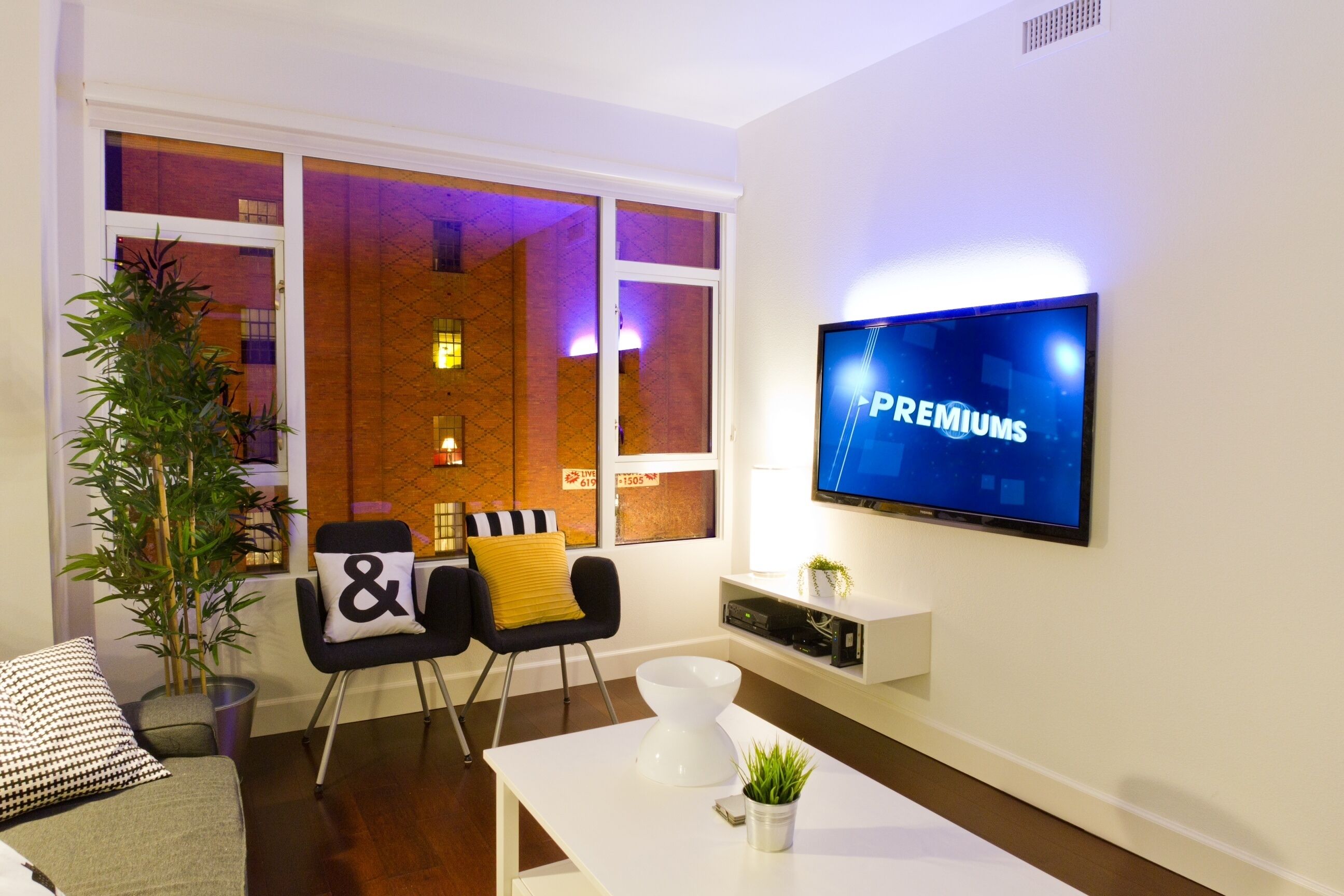 sleek rental in the gaslamp district