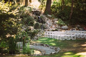 Área para banquetes al aire libre