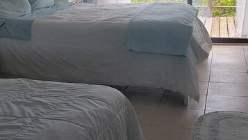2 bedrooms, in-room safe, travel cot, WiFi