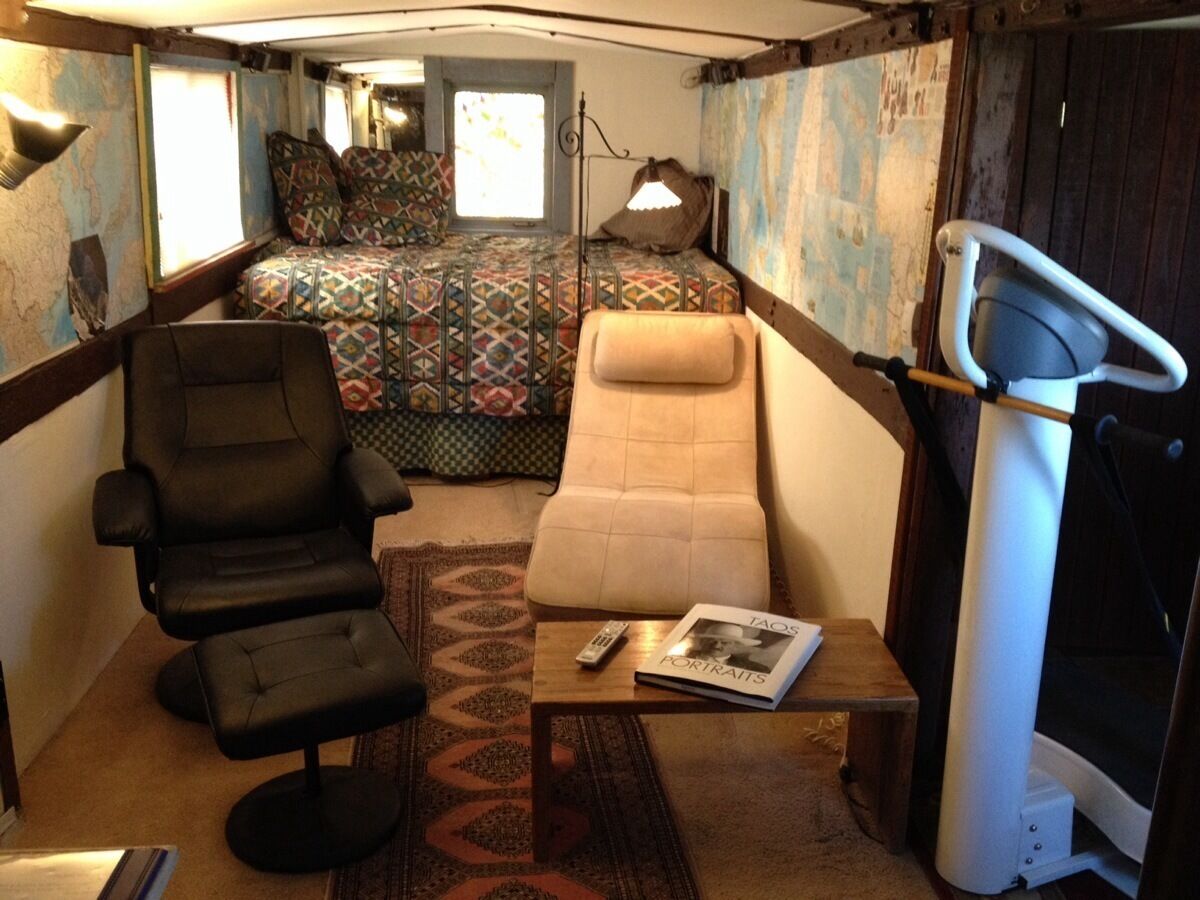 Come Ride The Chile Line In Our Cozy 1898 Narrow-Gauge Boxcar.